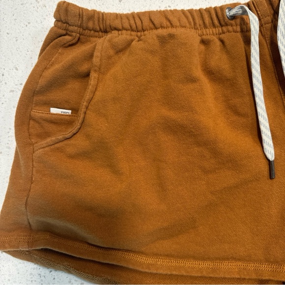 Vuori Sunnyside Women’s 3 inch Cotton Short - Tumeric - Size Small - Picture 2 of 6